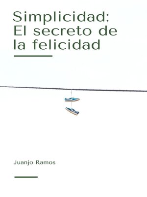 cover image of Simplicidad